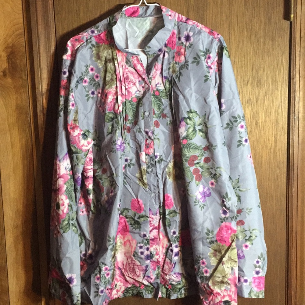 Very colorful Flower top